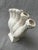 Vintage White Five Finger Vase For Sale - Image 12 of 16