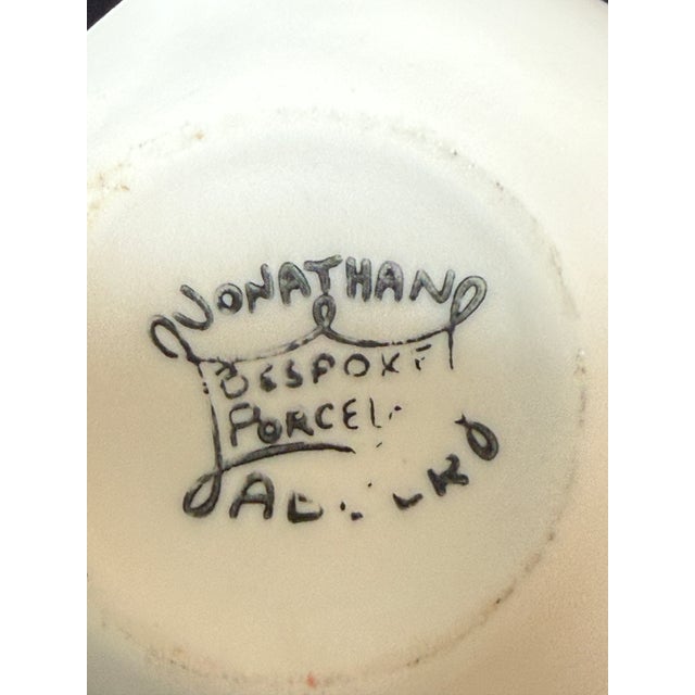 Ceramic Jonathan Adler Gala Lips Vase For Sale - Image 7 of 12