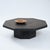Cocktail table, resin, Northern-Europe, 1970s. This deep black robust coffee or cocktail table is from the 1970s. The...