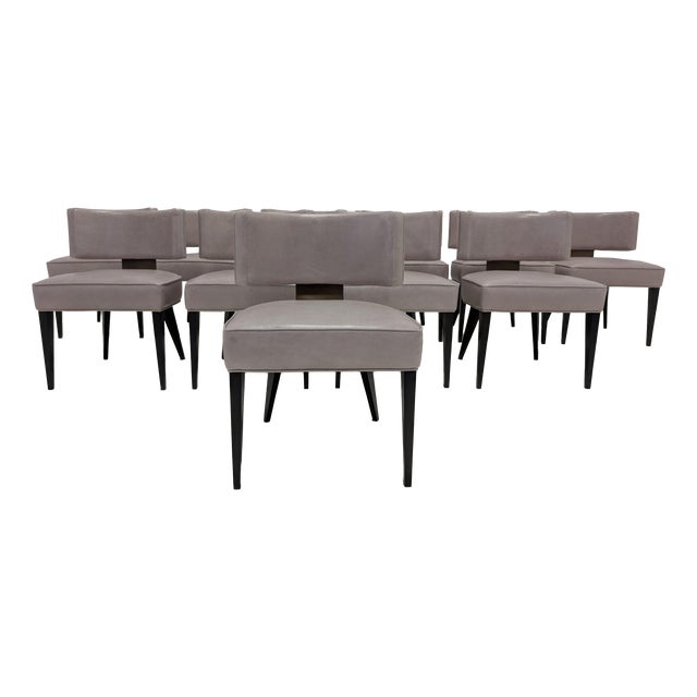 Lafon Dining Chairs by Rupert Bevan, Set of 11 For Sale