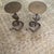 1960s Pair of Vintage Brass Cobra Tea Light Candle Stands For Sale - Image 5 of 6