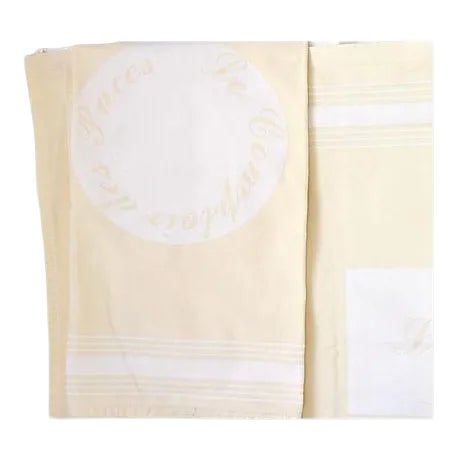 Vintage French Café Linen Set – Comptoir Des Puces, Saint-Ouen For Sale