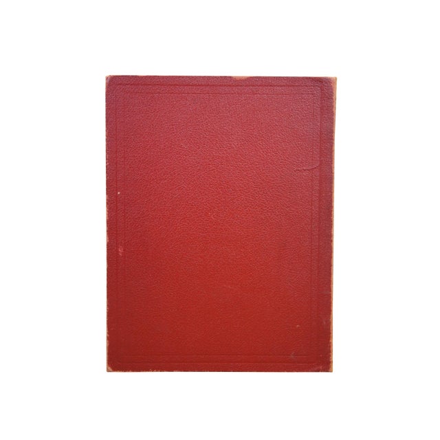 American Antique 1937 Hammond’s Perpetual Atlas of the World 1935 Folio Map Book For Sale - Image 3 of 16