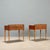 Vintage Nightstands with Drawer, 1950s, Set of 2 For Sale - Image 10 of 11