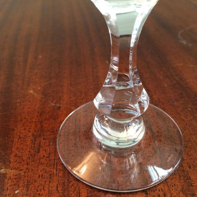 Traditional Tiffin Franciscan Crystal White Wine Glasses - Set of 4 For Sale - Image 3 of 6