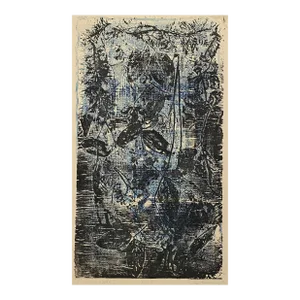 1970s Dean Huey Phantosmique Relief Print