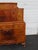 Early 1900s Depression Era Carved Inlay Tall Chest of Drawers 6639 For Sale - Image 18 of 18