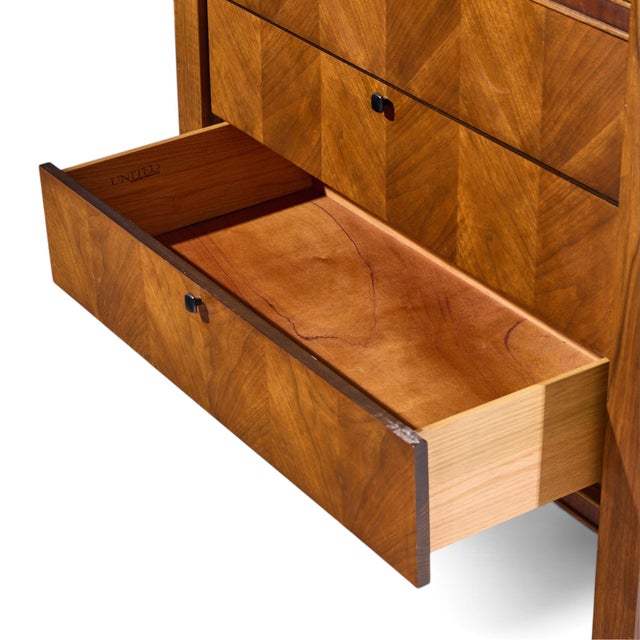 Brown United Tiki Mid Century Gentleman's Chest For Sale - Image 8 of 10