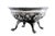 Compote Dish in Embossed Silver For Sale - Image 9 of 9