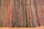 Nazmiyal Collection Rust Vintage Moroccan Tribal Flatwoven Rug For Sale In New York - Image 6 of 7