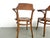 1930s Bent Beechwood Desk Chairs with Pyrographed Seats from Thonet, 1930s, Set of 2 For Sale - Image 5 of 17
