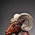 Late 19th Century Gilt Bronze Three Rams Figure, 1800g, "Fu Dao" Motif For Sale - Image 9 of 10