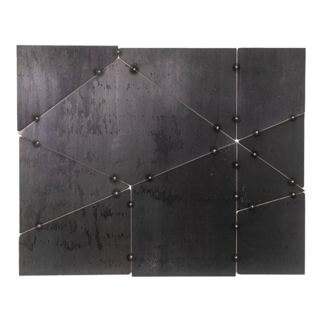 Adam Shirley - Metal Wall Contemporary Sculpture by Detroit Artist For Sale