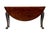 Wood Antique Carved Mahogany Drop Leaf Table, 1780 For Sale - Image 7 of 10