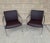 Cortona Guest Staking Chairs Designed by Joe Ricchio for Hbf - a Pair For Sale - Image 9 of 9