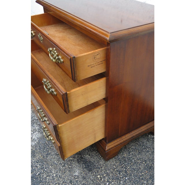 Traditional Kaufman of Collingwood Large Nightstand Side End Bedside Table Small Chest For Sale - Image 3 of 12