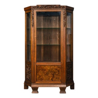 Early 20th Century Art Nouveau Display Cabinet from Möblinger For Sale
