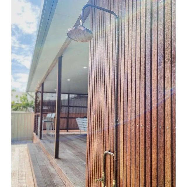 Moroccan Unlacquered Solid Copper Rain Shower Head – a testament to craftsmanship that elevates your shower experience...