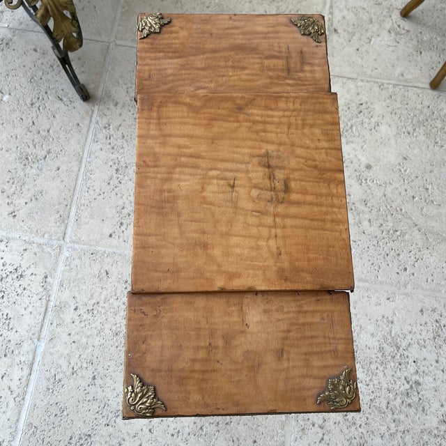 19th Century French Vanity Gilded Bronze For Sale - Image 11 of 11