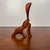 Brown Danish Modern Teak Character Figure Sculpture by Is J. Bentsen For Sale - Image 8 of 12