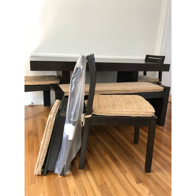 West Elm Modern Terra Dining Table Set Chairish