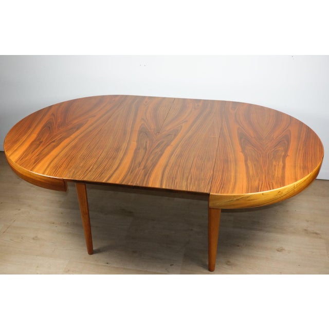 Scandinavian Extendable Teak Dining Table, 1960s For Sale - Image 17 of 18