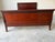 1970s Vintage Drexel Traditional Mahogany Queen Size Sleigh Bed Frame For Sale In Miami - Image 6 of 13