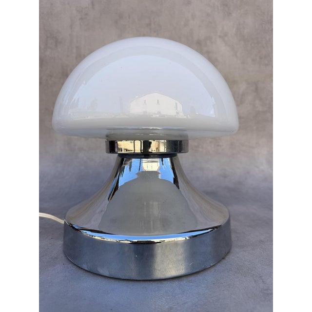 Vintage Italian Mushroom Lamp, 1970s For Sale - Image 4 of 17