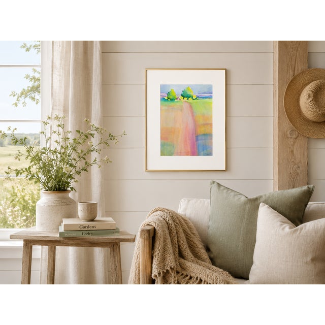 Hilltop #1 - Tomoko Parry, C. 1990s For Sale - Image 10 of 10