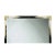 Modern Modern Faux Horn Beveled Mirror For Sale - Image 3 of 5