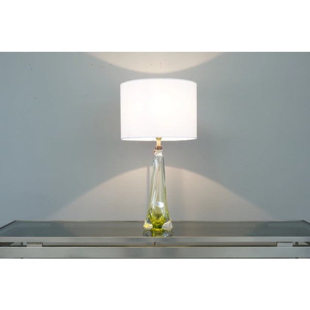 Table Lamp from Val Saint Lambert, 1960s For Sale - Image 4 of 10