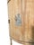 Vintage Demilune Cabinet With Door and Drawer Ready to Refinish For Sale - Image 9 of 14