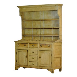Antique Cabinet in Pine, 1850 For Sale