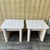 Postmodern A Pair of Postmodern Custom-Made, Bull-Nose Marble Top Nightstands. Circa 1990s For Sale - Image 3 of 18