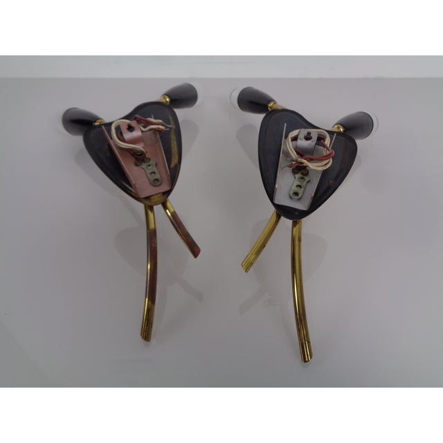Mid-Century Modern German Wall Lamps, 1950s, Set of 2 For Sale - Image 11 of 18