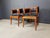 Cherry Wood Armchairs by Leon Krier Model Sella Media by Giorgetti, 1991, Set of 2 For Sale - Image 14 of 16