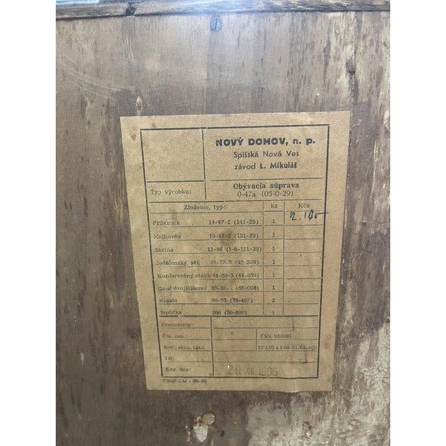Vintage Bookcase by Novy Domov, 1970 For Sale - Image 7 of 8