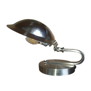 Art Deco Oyster Table Lamp, 1930s For Sale