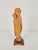 Hand-Carved Wooden Sculpture of Our Lady Mary with Child, 1930 For Sale - Image 6 of 9