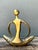 Metal Vintage Brass Abstract Figure For Sale - Image 7 of 12