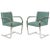 Pair of Ludwig Mies Van Der Rohe Style Brno Flat Bar Chrome Cantilever Armchairs, 1970s For Sale - Image 10 of 10