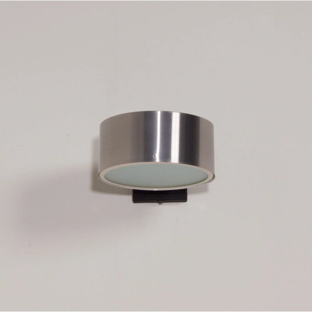 Model C-1506 Wall Lamp in Aluminum and Glass from Raak, 1960s For Sale - Image 3 of 13