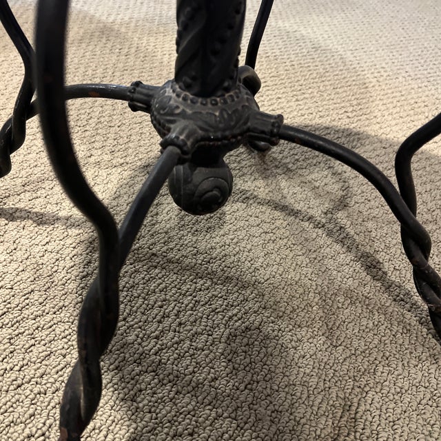 Art Deco Vintage 1950’s Stool For Sale - Image 3 of 3