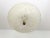 Cream Mid Century Floral Damask Flush Light For Sale - Image 8 of 18
