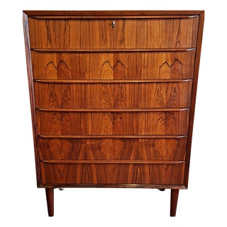 Danish Chest of Drawers in Rosewood from Tylvad Hansen Møbelfabrik, 1960s For Sale