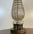 Barovier & Toso 1940s Barovier Attributed Gold Fleck Striped Handblown Murano Style Glass Table Lamp For Sale - Image 4 of 9
