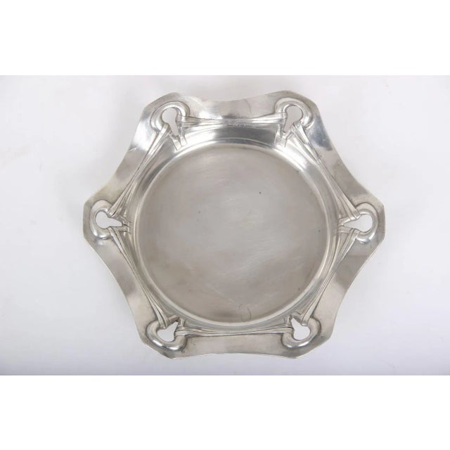Antique Metal 103 Dish from Hertz & Ballin, 1920s For Sale - Image 3 of 6