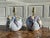 2002 Ceramic Ribbon and Bow Boudoir Lamps- a Pair For Sale In Milwaukee - Image 6 of 6