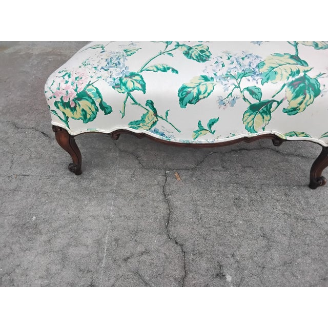 Pink 1970s Country French Bench For Sale - Image 8 of 8