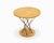 Mid-Century Modern Vintage Handcrafted "Cyclone" Style Side Table For Sale - Image 3 of 7